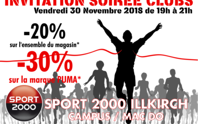 Soirée clubs SPORT 2000